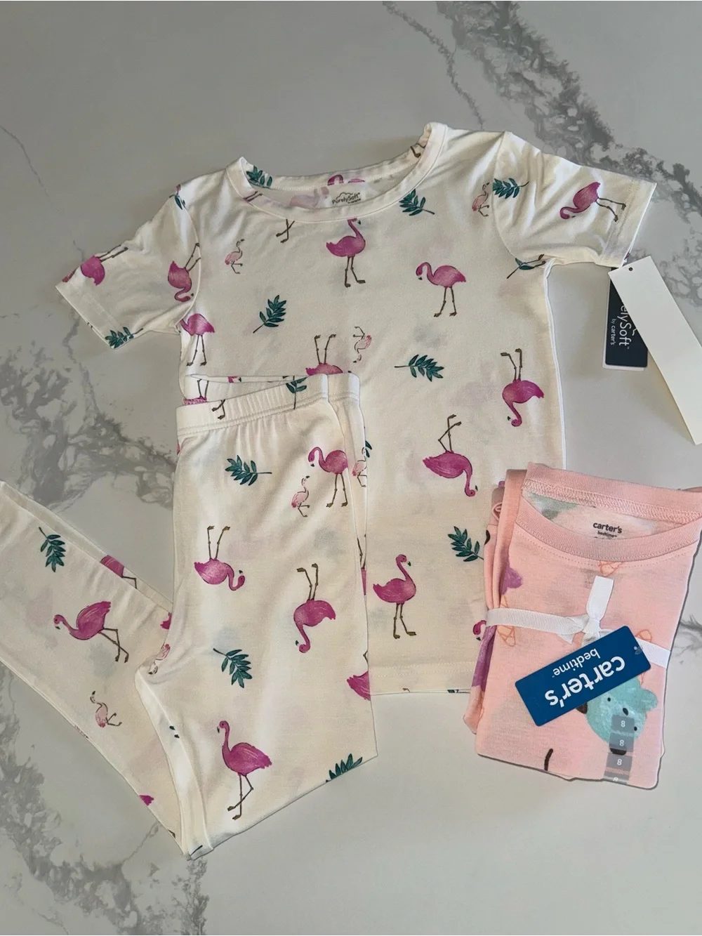 Carter's Kids Girl Pajama Sets Bundle Size 8